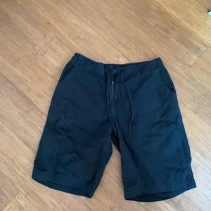 J. Jill 100% cotton womens cargo shorts black